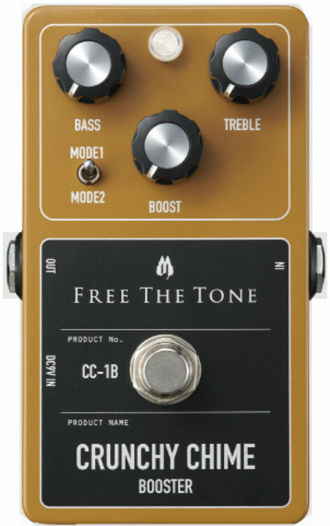 Free The Tone Crunchy Chime Cc-1b Booster - Volume/Booster/Expression Effektpedal - Main picture