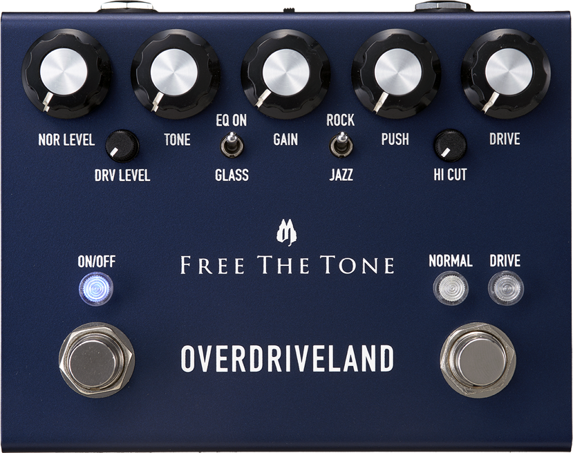 Free The Tone Overdriveland Dual Overdrive - Overdrive/Distortion/Fuzz Effektpedal - Main picture