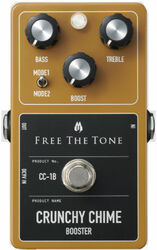 Volume/booster/expression effektpedal Free the tone Crunchy Chime CC-1B Booster