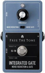 Kompressor/sustain/noise gate effektpedal Free the tone Integrated Gate IG-1N Noise Reduction