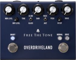 Overdrive/distortion/fuzz effektpedal Free the tone Overdriveland