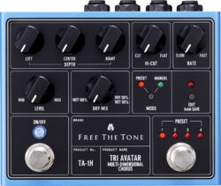 Modulation/chorus/flanger/phaser & tremolo effektpedal Free the tone Tri Avatar