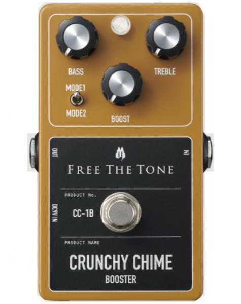 Volume/booster/expression effektpedal Free the tone Crunchy Chime CC-1B Booster