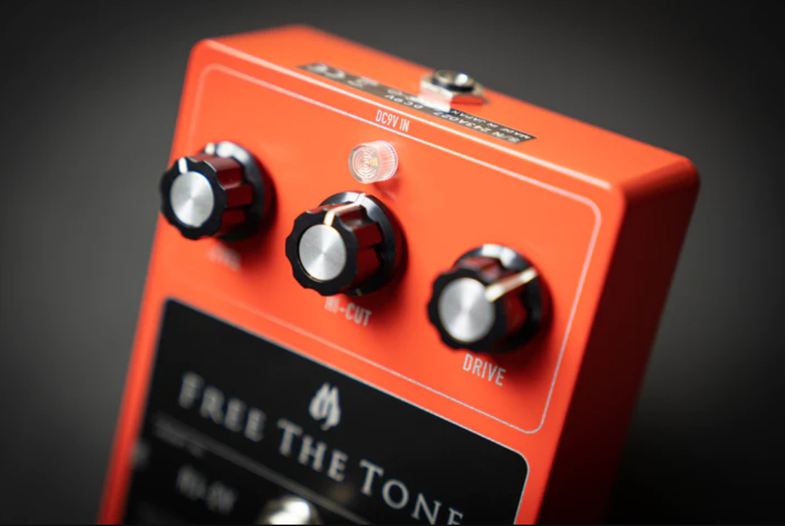 Free The Tone Red Jasper Rj-2v Overdrive - Overdrive/Distortion/Fuzz Effektpedal - Variation 1