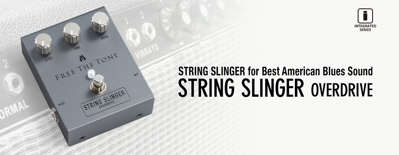 Free The Tone String Slinger Overdrive Ss-1v - Overdrive/Distortion/Fuzz Effektpedal - Variation 2
