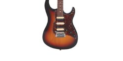 E-gitarre in str-form Fret king Super-Matic HSH (RW) - Sunburst