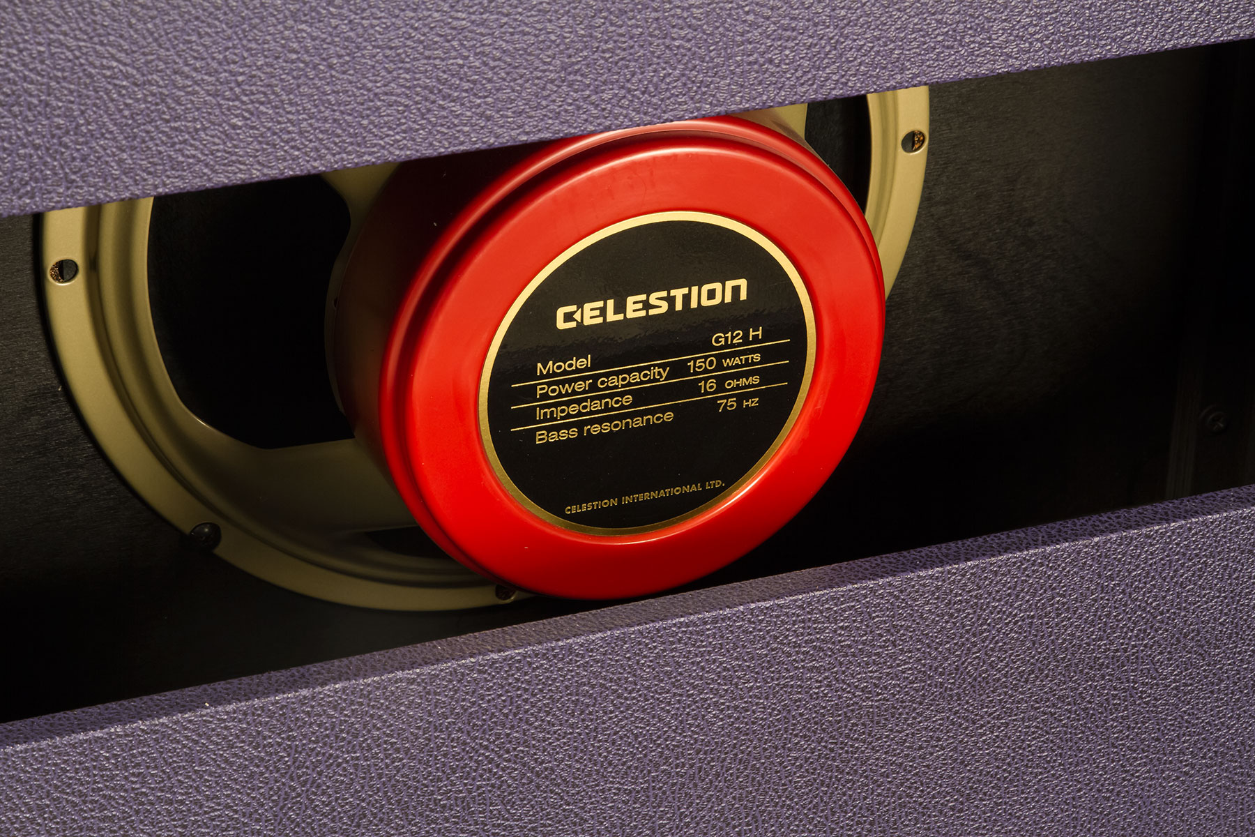 Friedman Amplification 112 Large Open-back Guitar Cab. 1x12 65w 16-ohms Purple / Vintage G.cloth - Boxen für E-Gitarre Verstärker - Variation 3