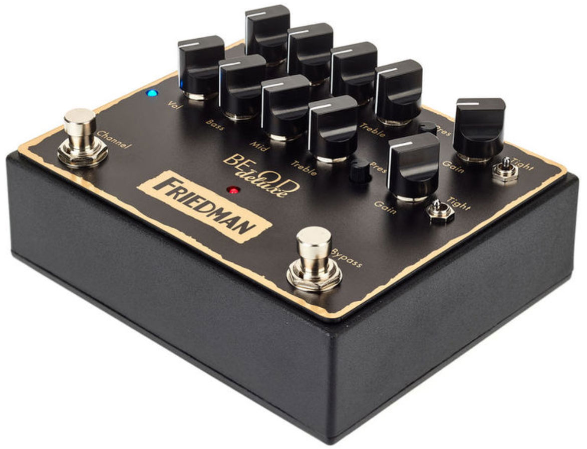 Friedman Amplification Be-od Deluxe Pedal Overdrive - Overdrive/Distortion/Fuzz Effektpedal - Variation 1
