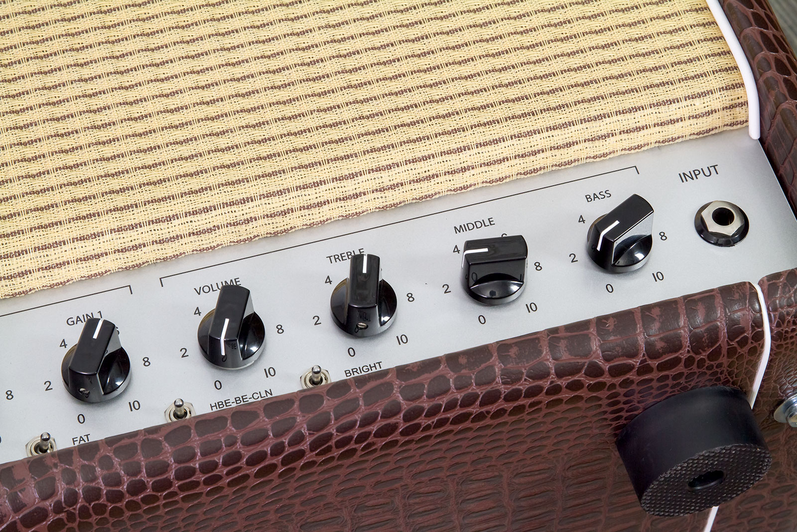 Friedman Amplification Be50 Deluxe Head 25/50w El34 Brown Gator Tolex - E-Gitarre Topteil - Variation 4