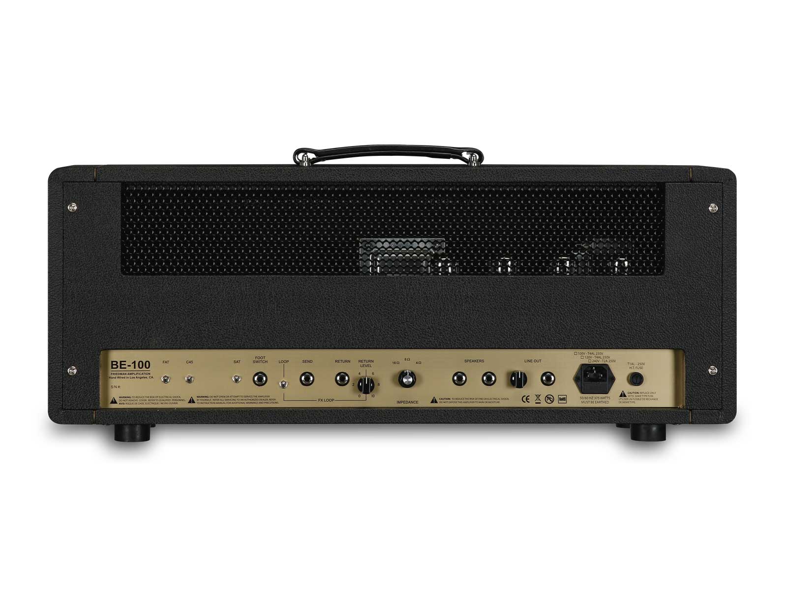 Friedman Amplification Brown Eye Be-100 Head 100w - E-Gitarre Topteil - Variation 2