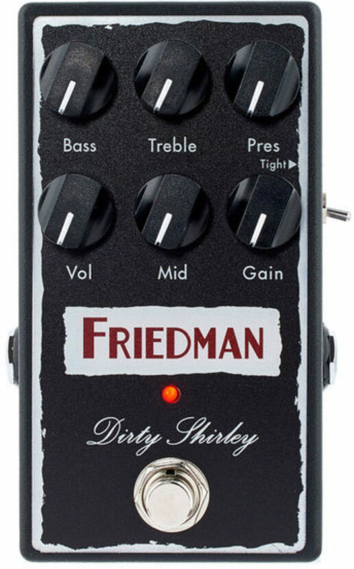 Friedman Amplification Dirty Shirley Overdrive Pedal - Overdrive/Distortion/Fuzz Effektpedal - Main picture