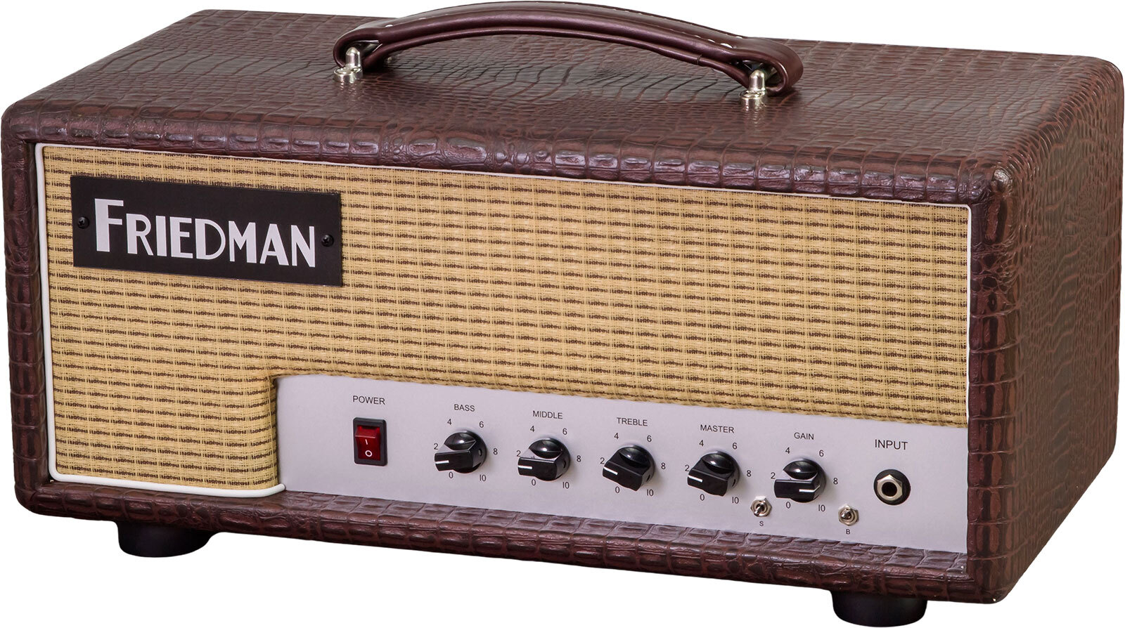 Friedman Amplification Little Sister Head 20w El84 Brown Gator Tolex - E-Gitarre Topteil - Main picture