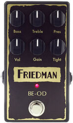 Overdrive/distortion/fuzz effektpedal Friedman amplification BE-OD Overdrive