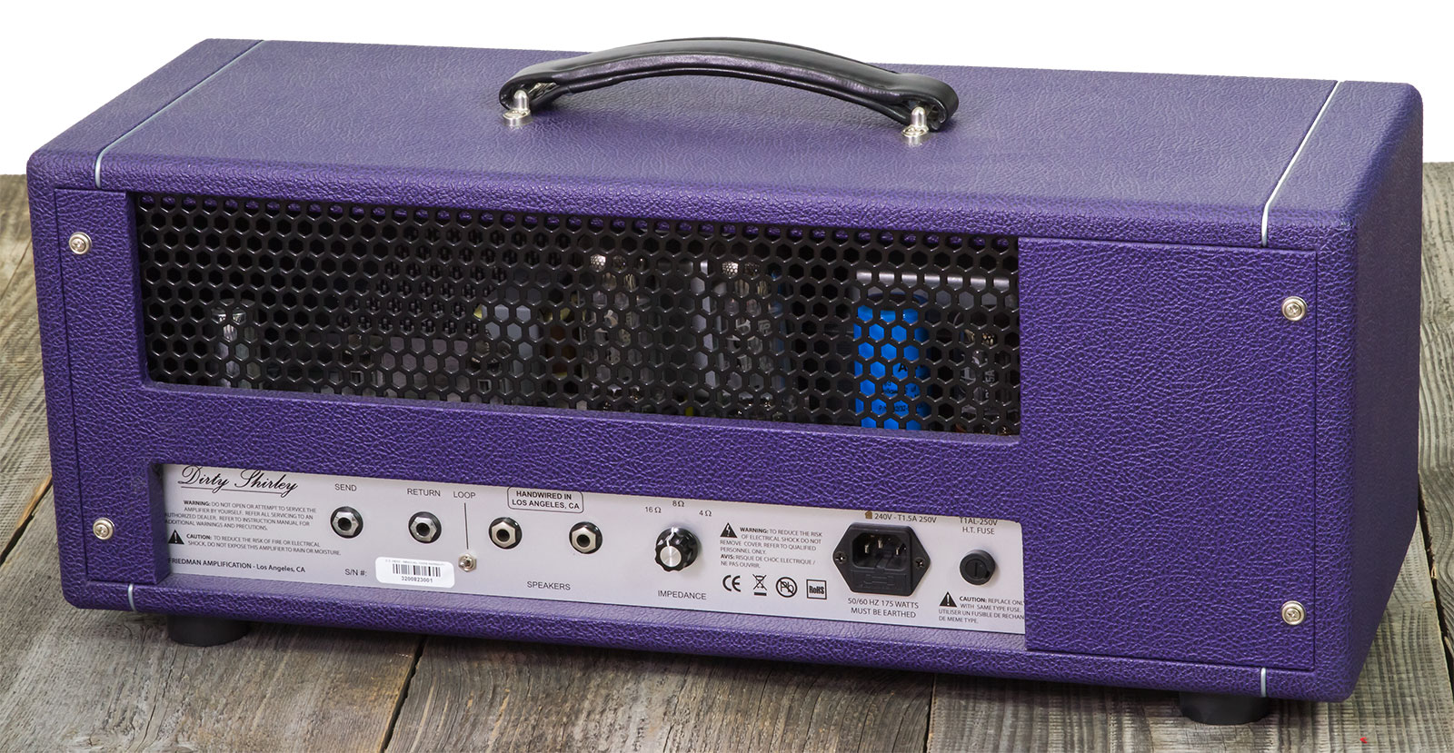 Friedman Amplification Dirty Shirley Head 40w 5881 Purple - E-Gitarre Topteil - Variation 1