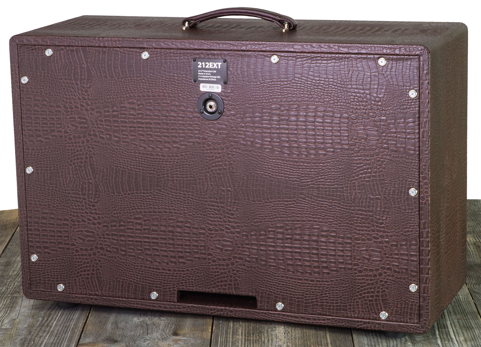 Friedman Amplification Horizontal 212 Guitar Cab. 2x12 Celestion Vintage 30 120w 8-ohms Brown Gator Tolex - Boxen für E-Gitarre Verstärker - Variation