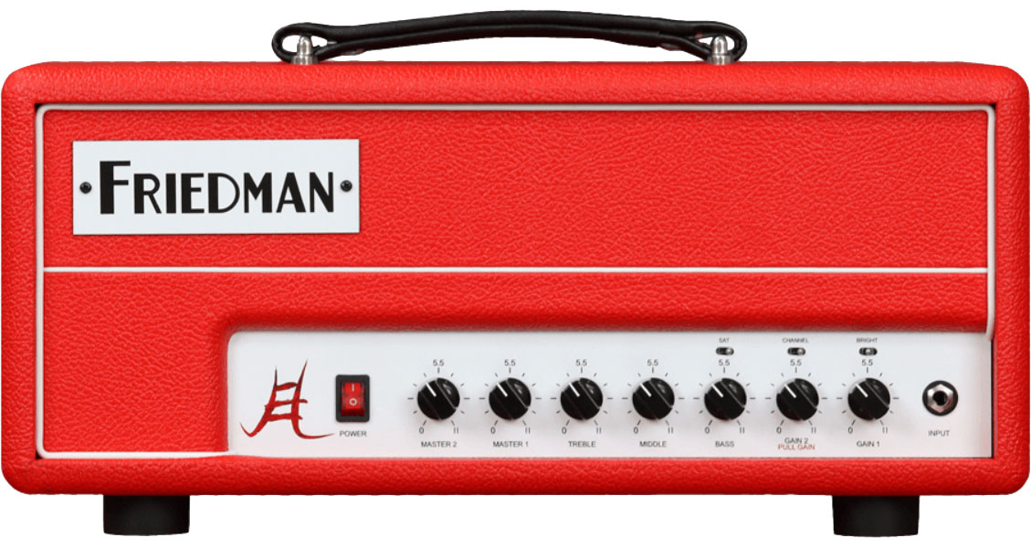 Friedman Amplification Jake E Lee Jel20 Head Signature 20w El84 - E-Gitarre Topteil - Variation 1