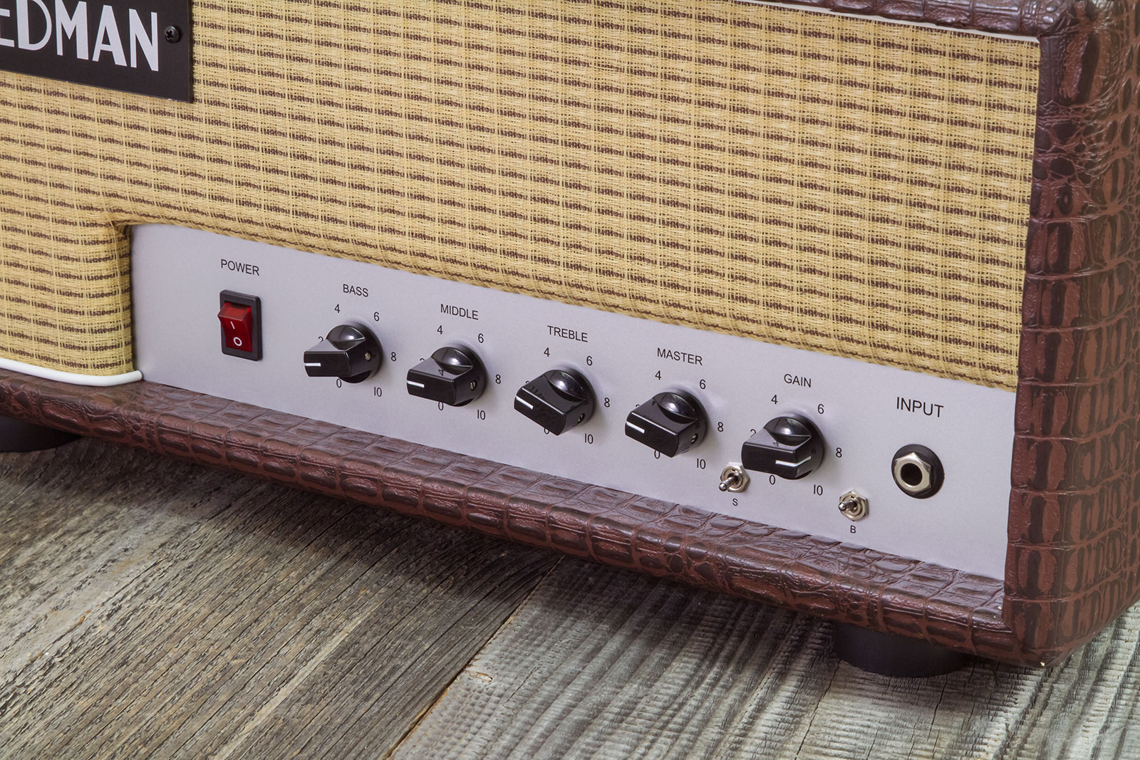 Friedman Amplification Little Sister Head 20w El84 Brown Gator Tolex - E-Gitarre Topteil - Variation 2
