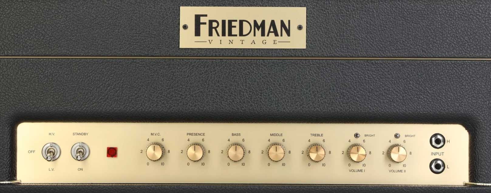 Friedman Amplification Plex Head Vintage 50w El34 - E-Gitarre Topteil - Variation 1