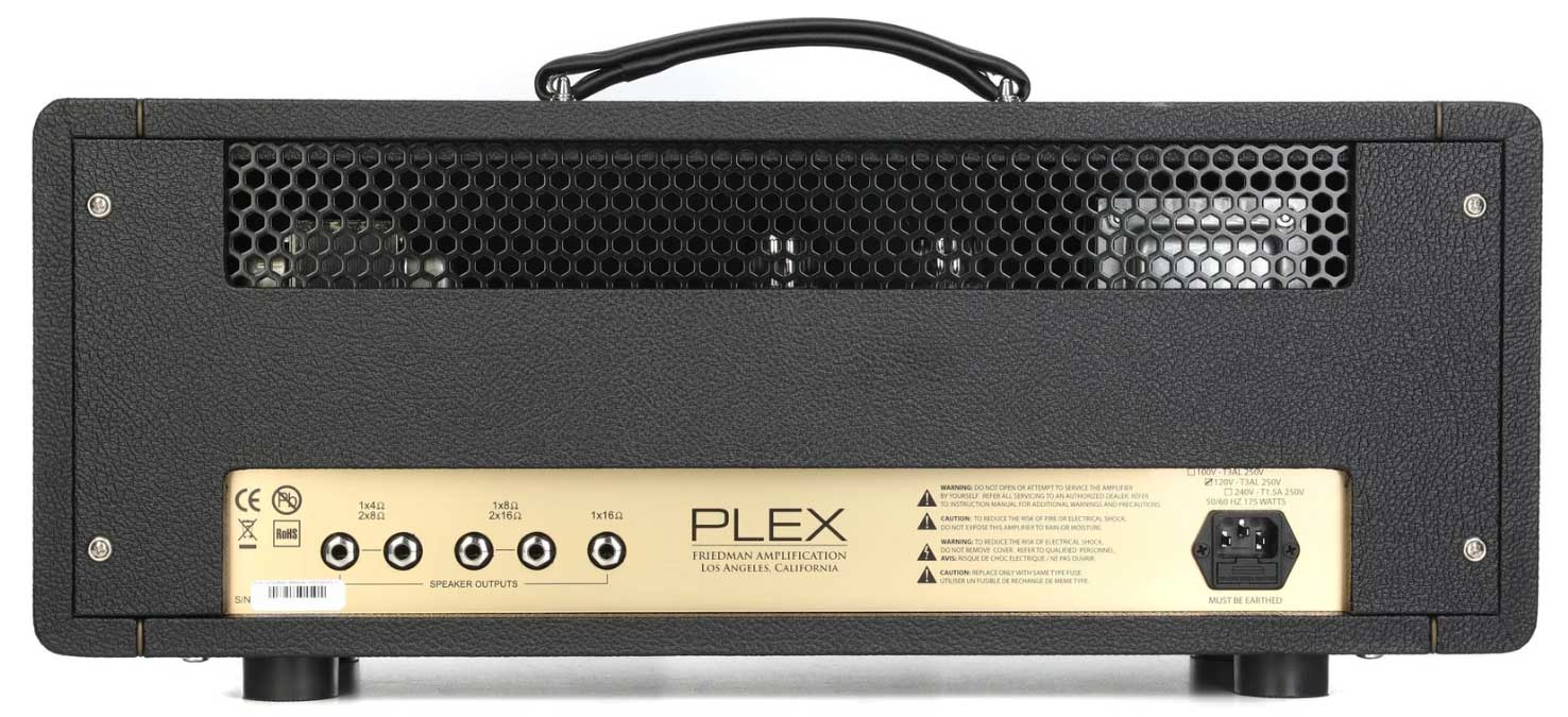 Friedman Amplification Plex Head Vintage 50w El34 - E-Gitarre Topteil - Variation 2