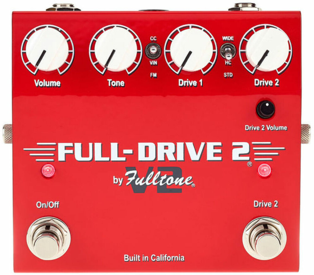 Fulltone Fulldrive 2 V2 - Overdrive/Distortion/Fuzz Effektpedal - Main picture