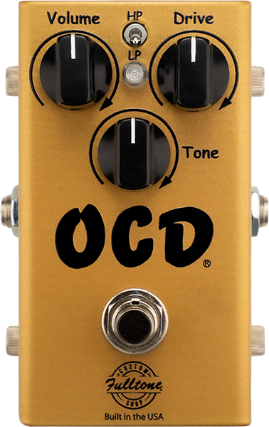 Fulltone Ocd V2 Gold Ltd Overdrive Standard - Overdrive/Distortion/Fuzz Effektpedal - Main picture