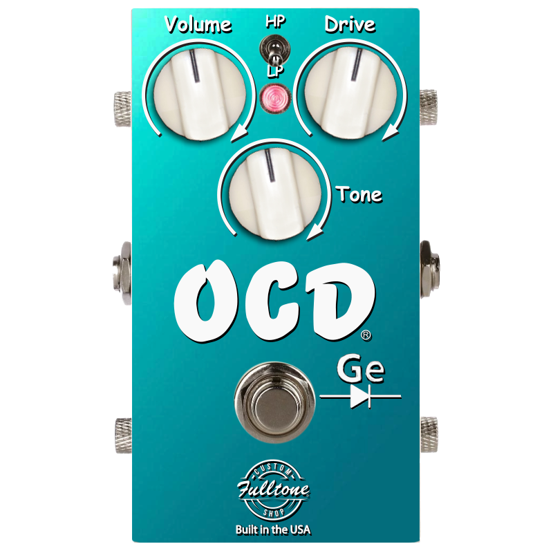 Fulltone Custom Shop Cs-ocd-ge Germanium - Overdrive/Distortion/Fuzz Effektpedal - Variation 3