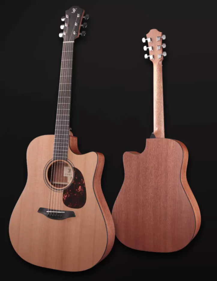 Furch Blue Dc-cm 43mm Lrb1 Dreadnought Cw Cedre Acajou Eb - Natural Full-pore Gloss - Folk-Gitarre - Variation 2
