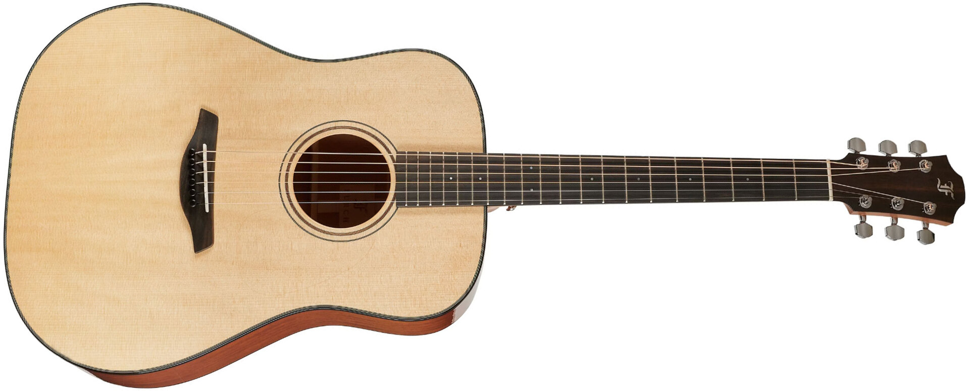 Furch Green D-sm Lrb1 Dreadnought Epicea Acajou Eb - Natural Full-pore Gloss - Folk-Gitarre - Main picture