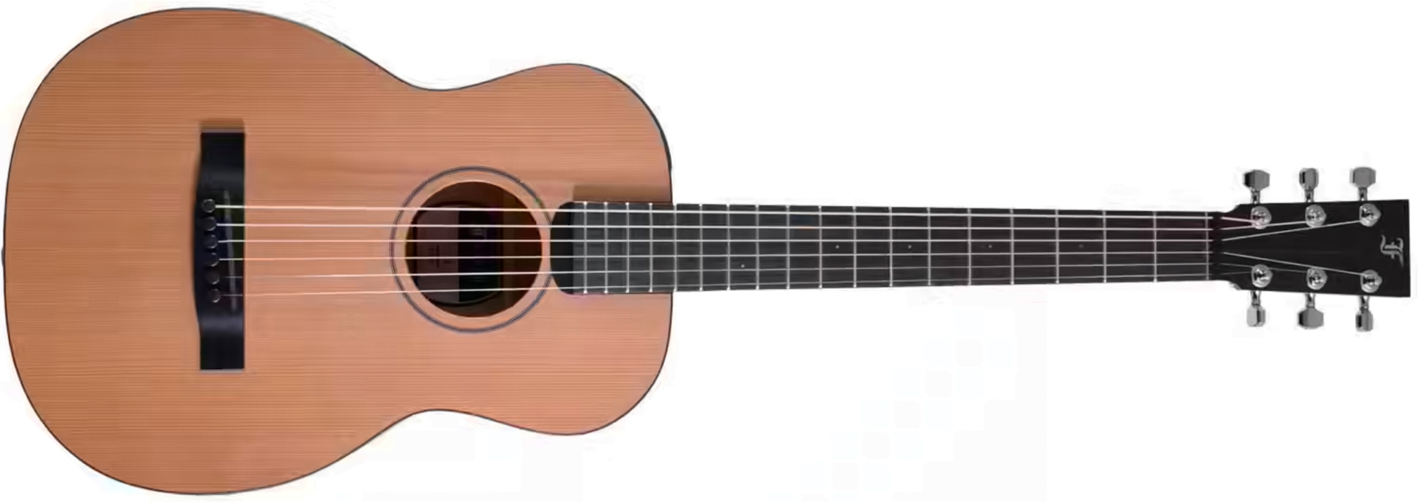 Furch Little Jane Lj 10-cm Travel Shsc Cedre Acajou Eb - Reise-Folkgitarre - Main picture