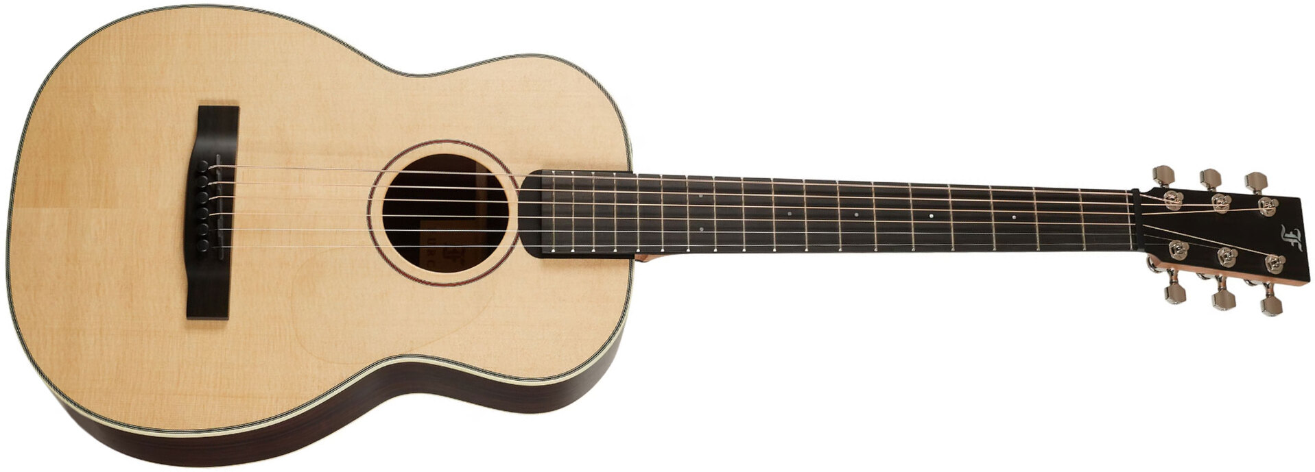 Furch Little Jane Lj 11-sr Travel Shsc Epicea Palissandre Eb - Natural Open-pore - Folk-Gitarre - Main picture