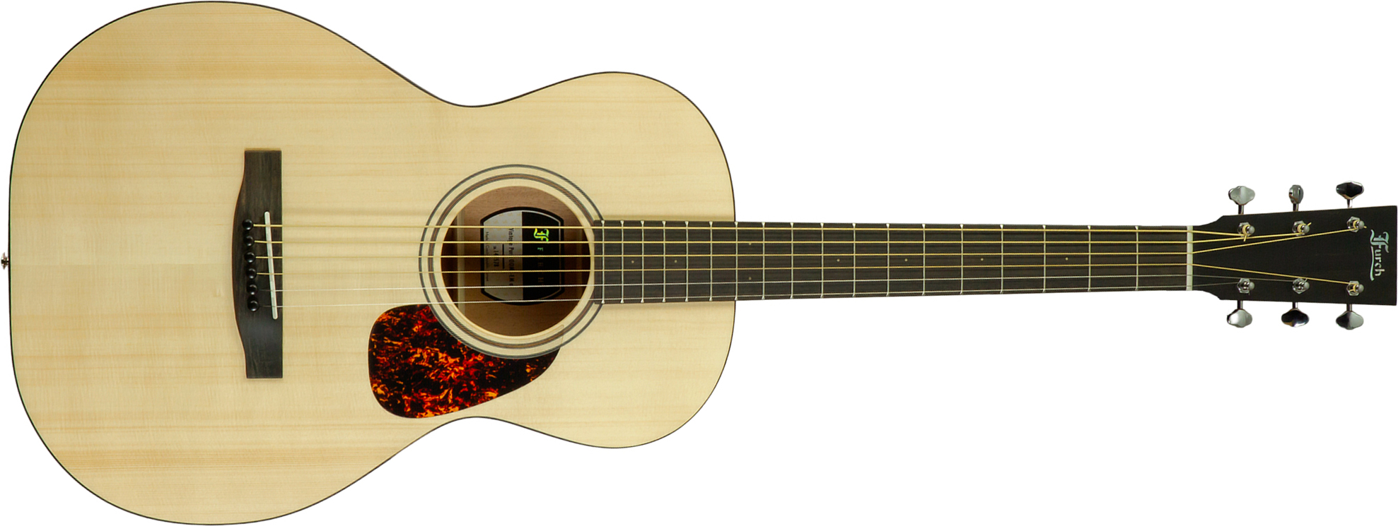 Furch Vintage Pure Em A Ooms Grand Concert Shsc Epicea Acajou Eb - Natural Open-pore - Folk-Gitarre - Main picture