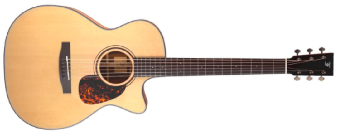 Furch Vintage Pure Om-sm Lrb1 Orchestra Cw Epicea Acajou Eb - Natural Open-pore - Folk-Gitarre - Main picture