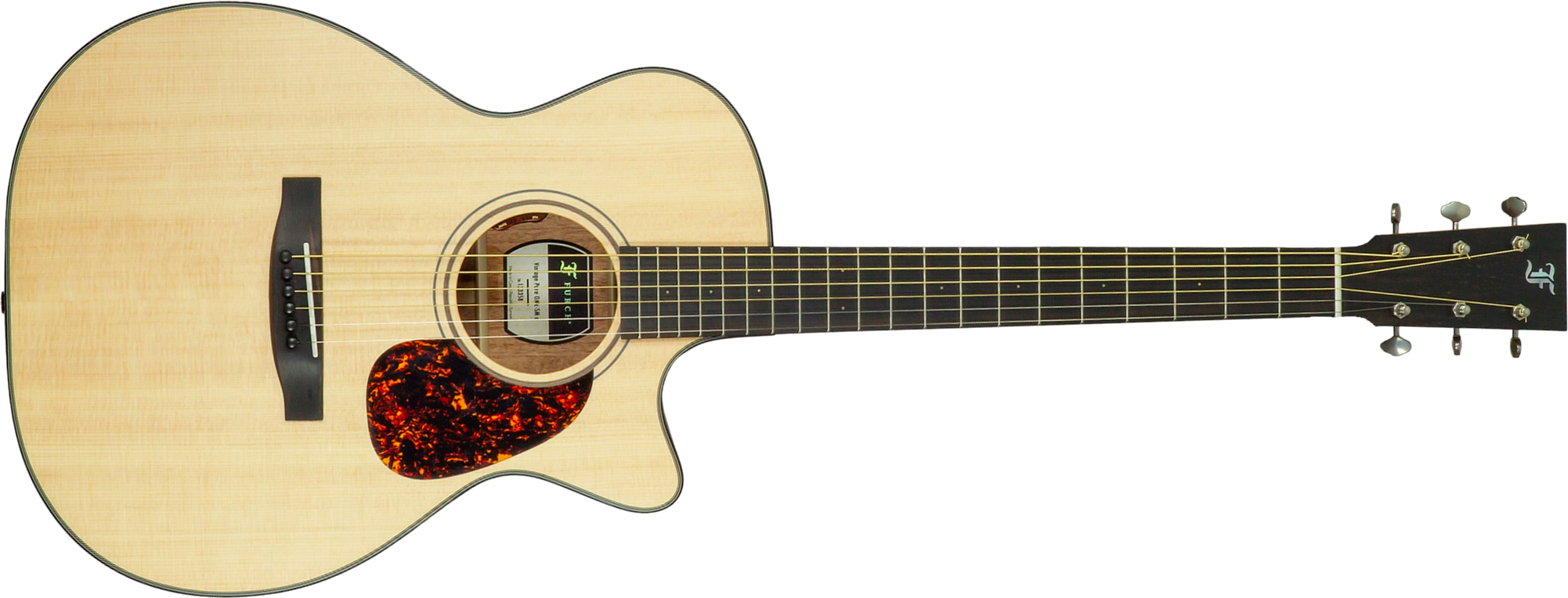 Furch Vintage Pure Sm Omc Lrb1 Orchestra Cw Epicea Acajou Eb - Natural Open-pore - Folk-Gitarre - Main picture