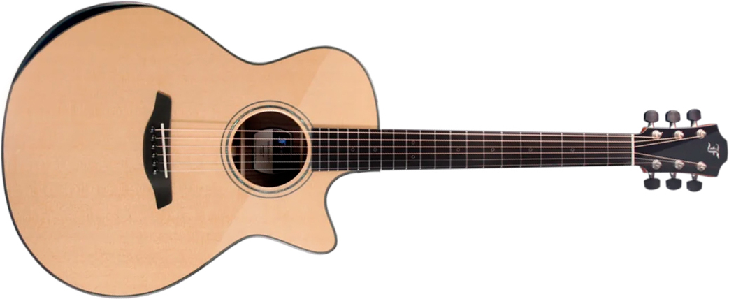 Furch Yellow Deluxe Sr A Gc Lrb1 43mm Grand Auditorium Epicea Palissandre Eb - Full-pore High-gloss Natural - Folk-Gitarre - Main picture