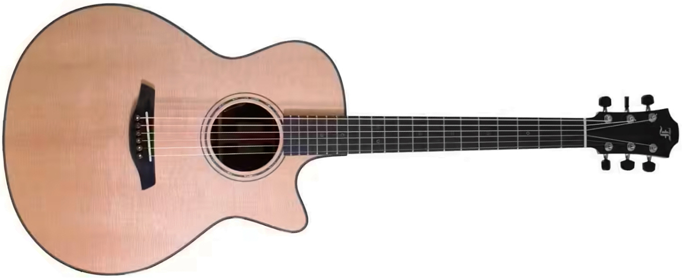 Furch Yellow Sr Gc Lrb1 Grand Auditorium Cw Epicea Palissandre Eb - Full-pore High-gloss Natural - Folk-Gitarre - Main picture