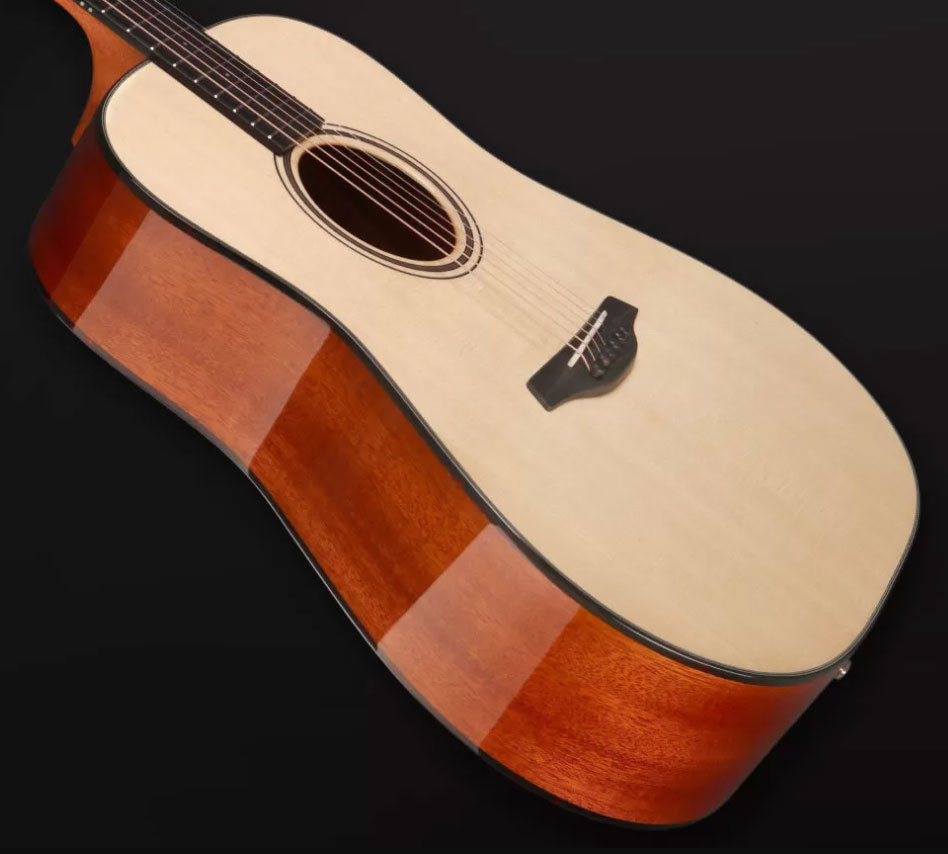 Furch Green D-sm Lrb1 Dreadnought Epicea Acajou Eb - Natural Full-pore Gloss - Folk-Gitarre - Variation 3