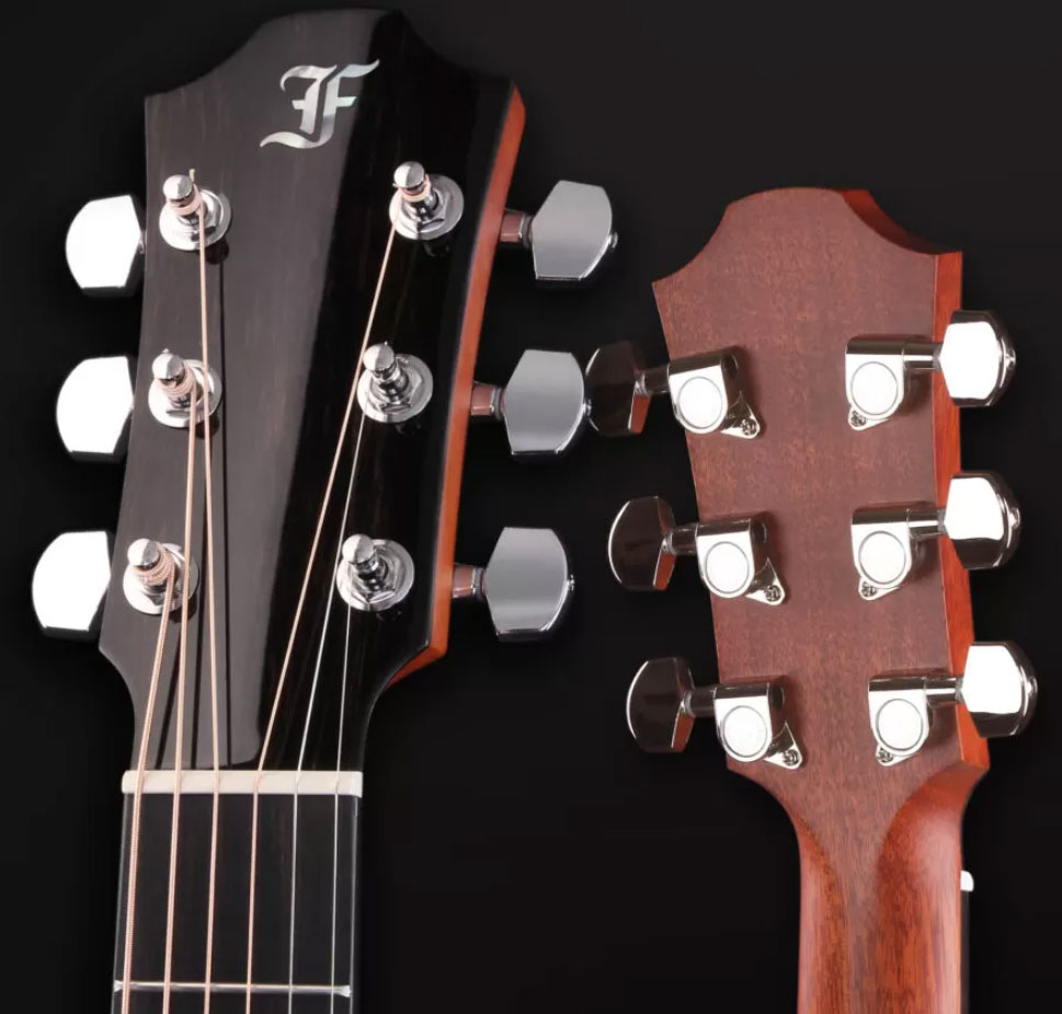 Furch Green D-sm Lrb1 Dreadnought Epicea Acajou Eb - Natural Full-pore Gloss - Folk-Gitarre - Variation 8