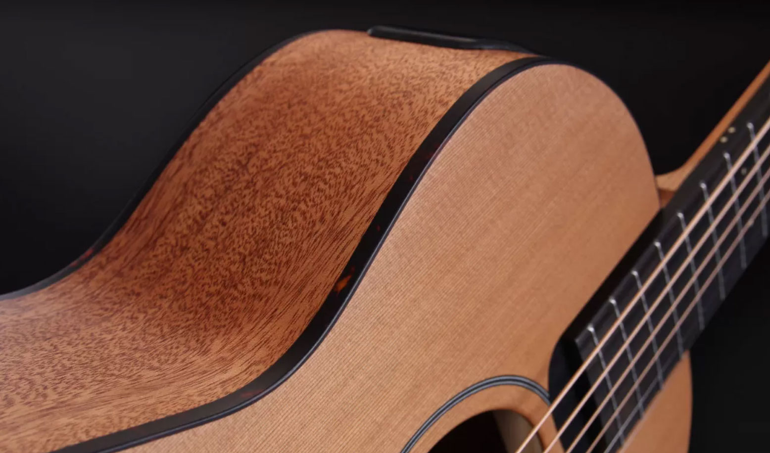 Furch Little Jane Lj 10-cm Lrb1 Lh Travel Gaucher Shsc Cedre Acajou Eb - Natural Open-pore - Folk-Gitarre - Variation 5