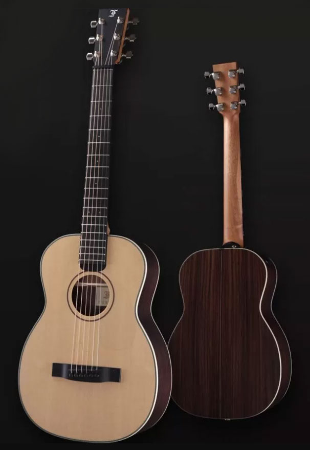 Furch Little Jane Lj 11-sr Travel Shsc Epicea Palissandre Eb - Natural Open-pore - Folk-Gitarre - Variation 2
