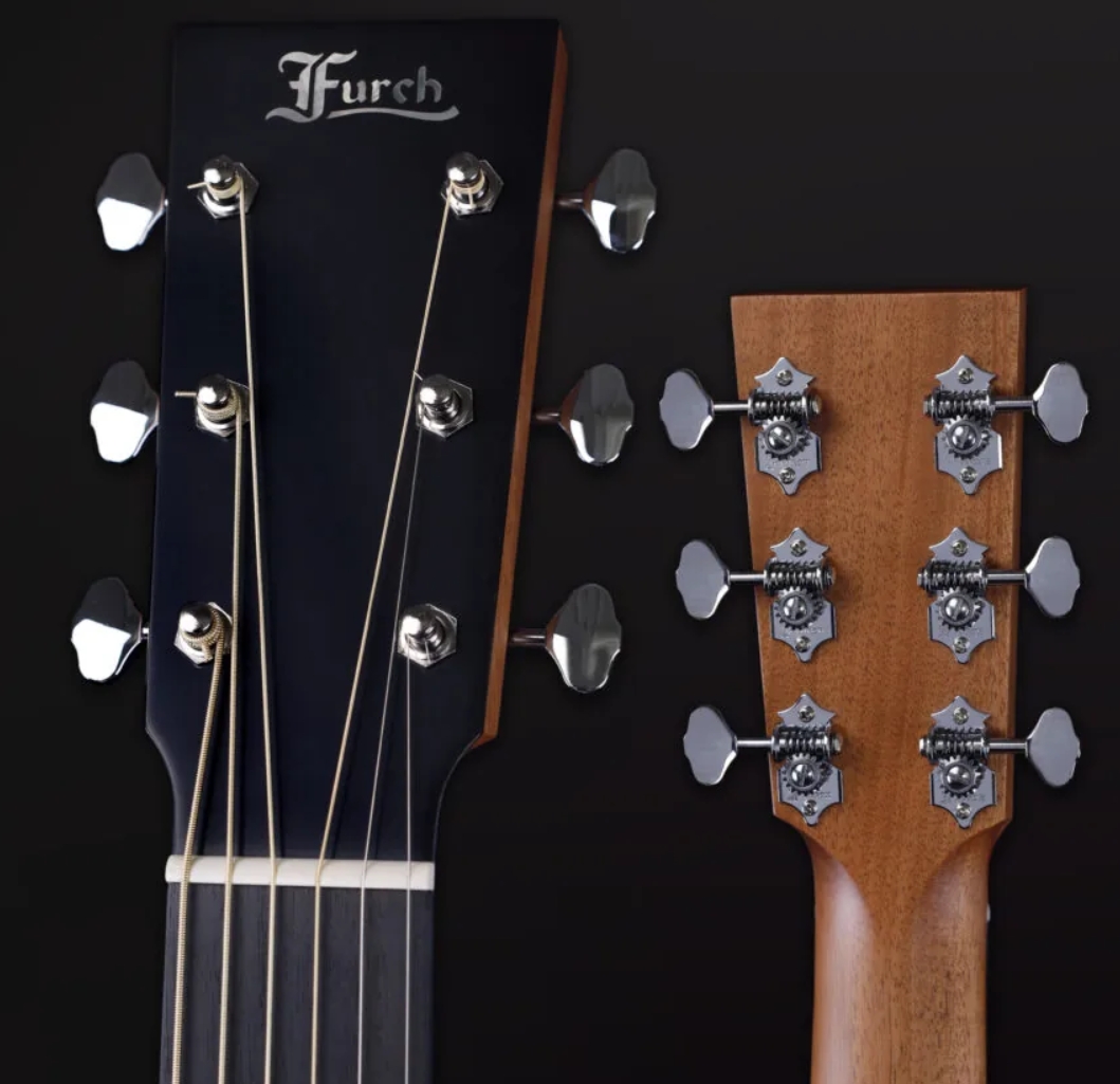 Furch Vintage 1 Sm A D Dreadnought Epicea Acajou Eb - Full-pore Vintage Natural - Dreadnought-Gitarre - Variation 3