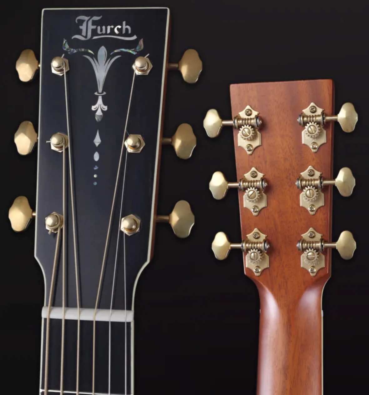 Furch Vintage 2 Sr A D Dreadnought Epicea Palissandre Eb - Full-pore Vintage Natural - Folk-Gitarre - Variation 4