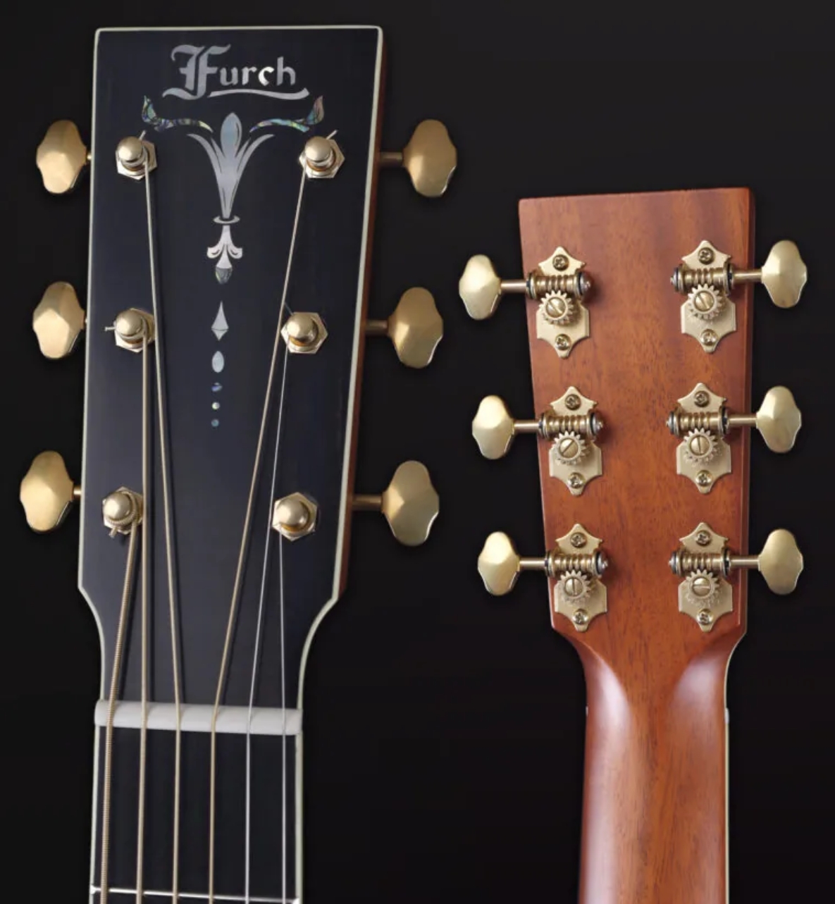 Furch Vintage 2 Sr A Om Orchestra Epicea Palissandre Eb - Full-pore Vintage Natural - Folk-Gitarre - Variation 5