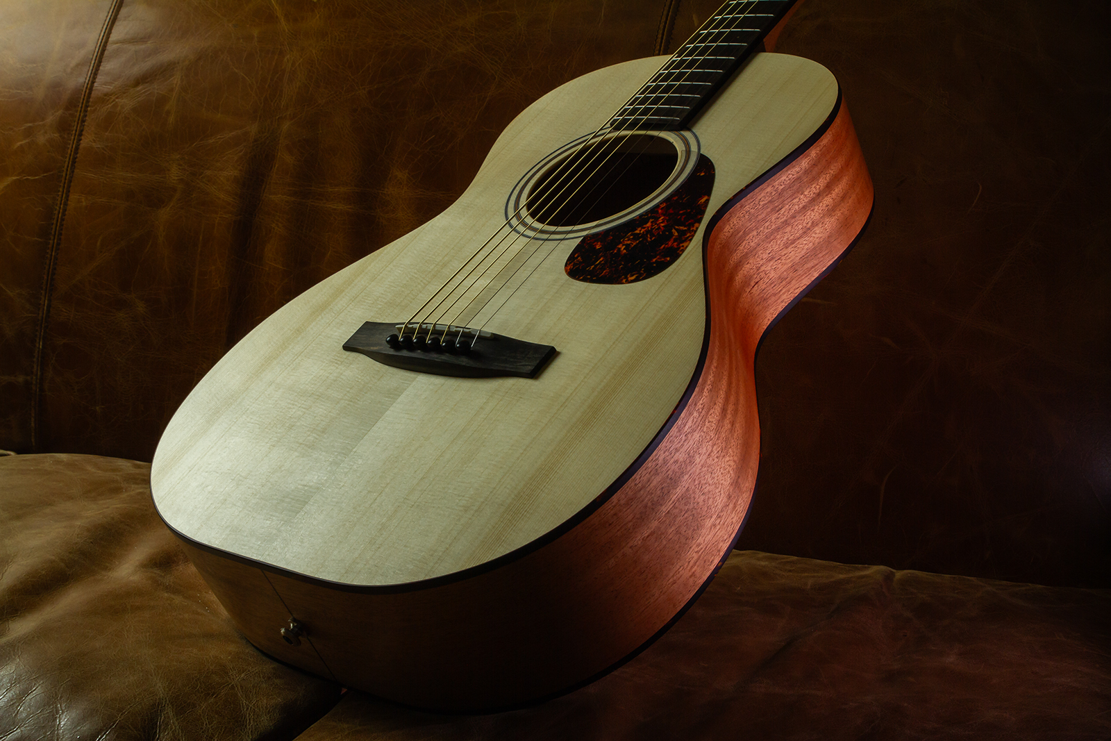 Furch Vintage Pure Em A Ooms Grand Concert Shsc Epicea Acajou Eb - Natural Open-pore - Folk-Gitarre - Variation 3