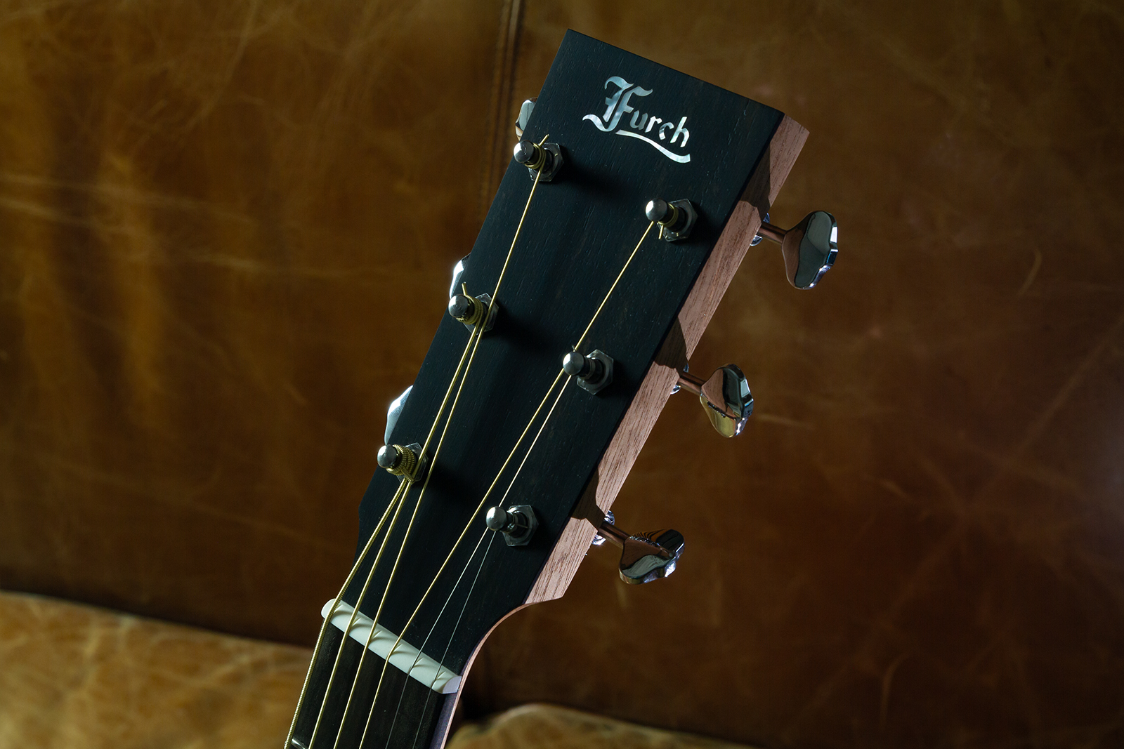 Furch Vintage Pure Em A Ooms Grand Concert Shsc Epicea Acajou Eb - Natural Open-pore - Folk-Gitarre - Variation 6