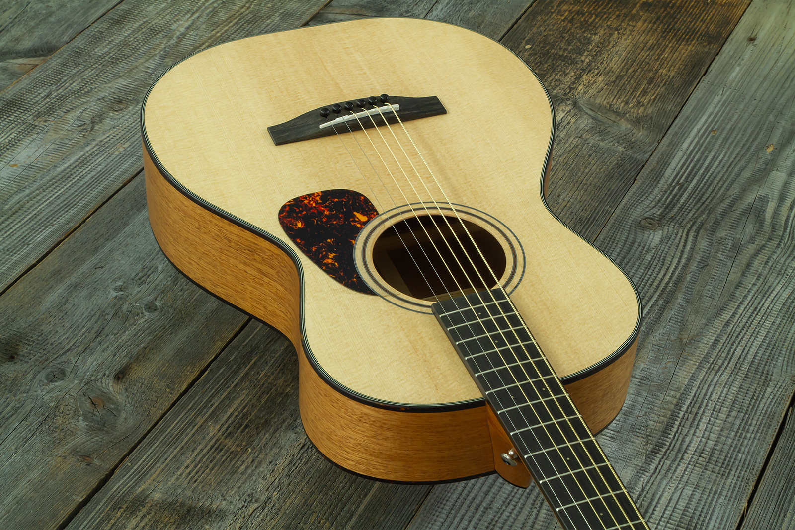 Furch Vintage Pure Sm Oom Grand Concert Shsc Epicea Acajou Eb - Natural Open-pore - Folk-Gitarre - Variation 9