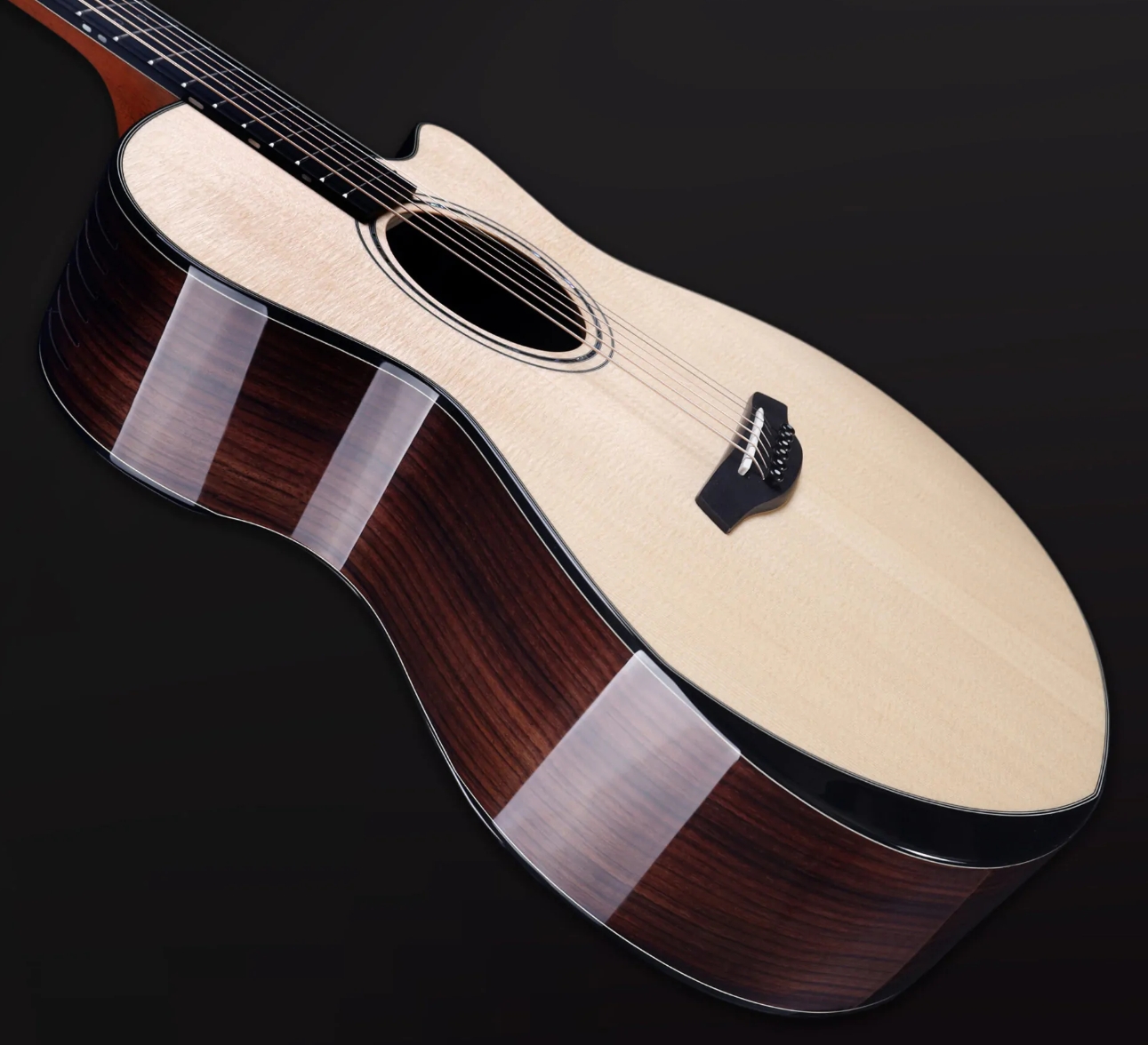 Furch Yellow Deluxe Sr A Gc Lrb1 43mm Grand Auditorium Epicea Palissandre Eb - Full-pore High-gloss Natural - Folk-Gitarre - Variation 5