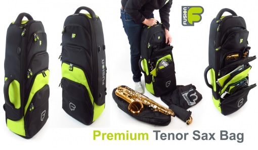 Fusion Pw02l Pour Saxophone Tenor - Lime - Gig Bag für Saxophon - Variation 1