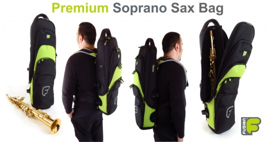 Fusion Pw030 Pour Saxophone Soprano, Clarinette, FlÛte - Orange - Gig Bag für Saxophon - Variation 1