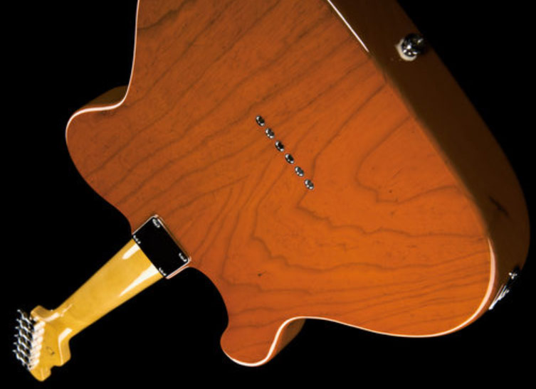 G&l Asat Classic Bluesboy Semi-hollow Tribute Hs Ht Mn - Clear Orange - Semi-Hollow E-Gitarre - Variation 3