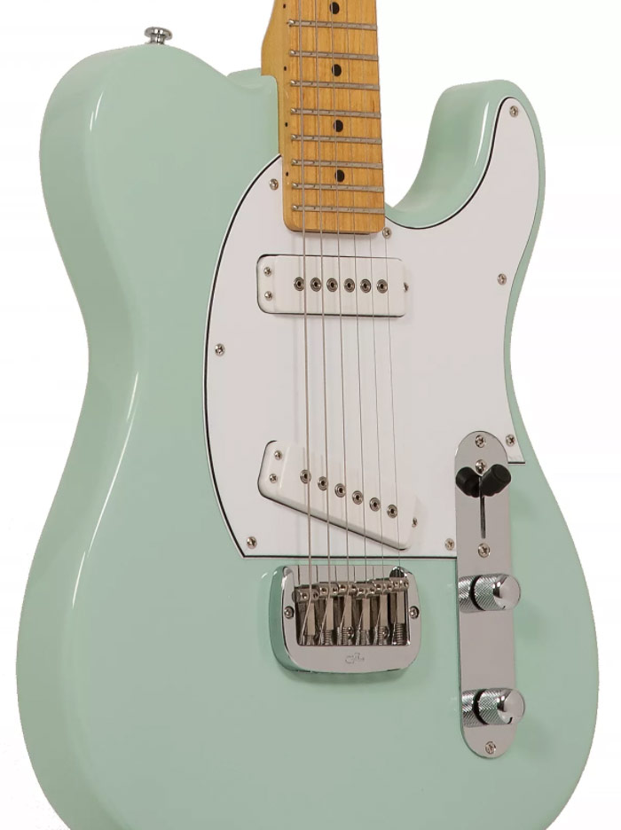 G&l Asat Special Tribute Ss Ht Mn - Surf Green - E-Gitarre in Teleform - Variation 2